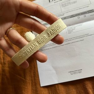 Christian Dior EMBROIDERED J’ADIOR BRACELET